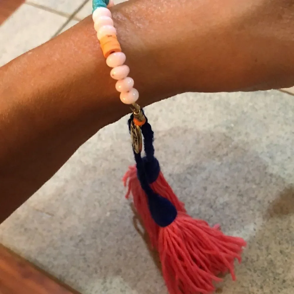 Plunder designs Bohemian tassel bracelet - Picture 4 of 4